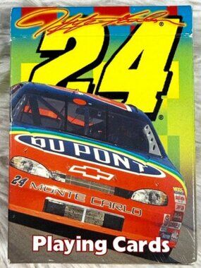 Vintage 1999 Jeff Gordon #24 DuPont Playing Cards